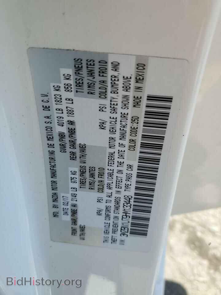 2017 MAZDA 3 - VIN: 3MZBN1U79HM133448 - Фото 13