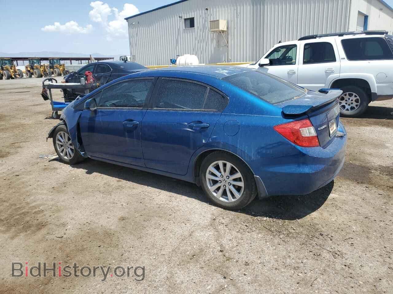 2012 HONDA CIVIC - VIN: 2HGFB2F8XCH500116 - Фото 2