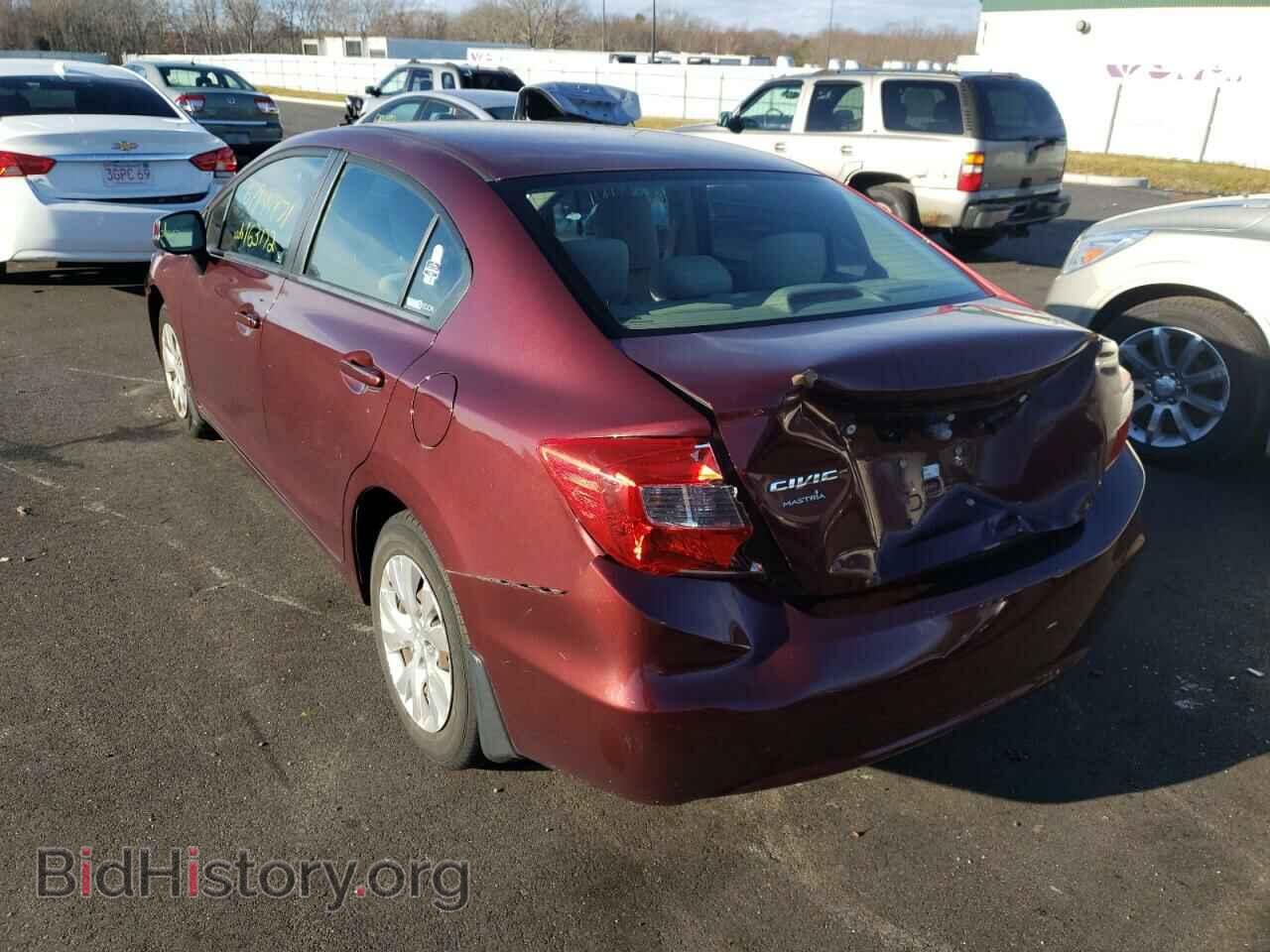 2012 HONDA CIVIC - VIN: 2HGFB2F54CH534039 - Фото 3