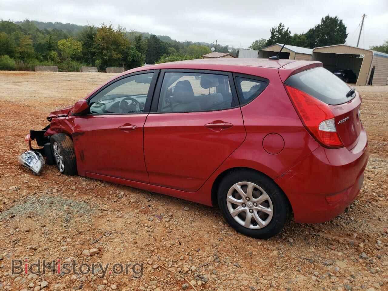 2013 HYUNDAI ACCENT - VIN: KMHCT5AE1DU139835 - Фото 2