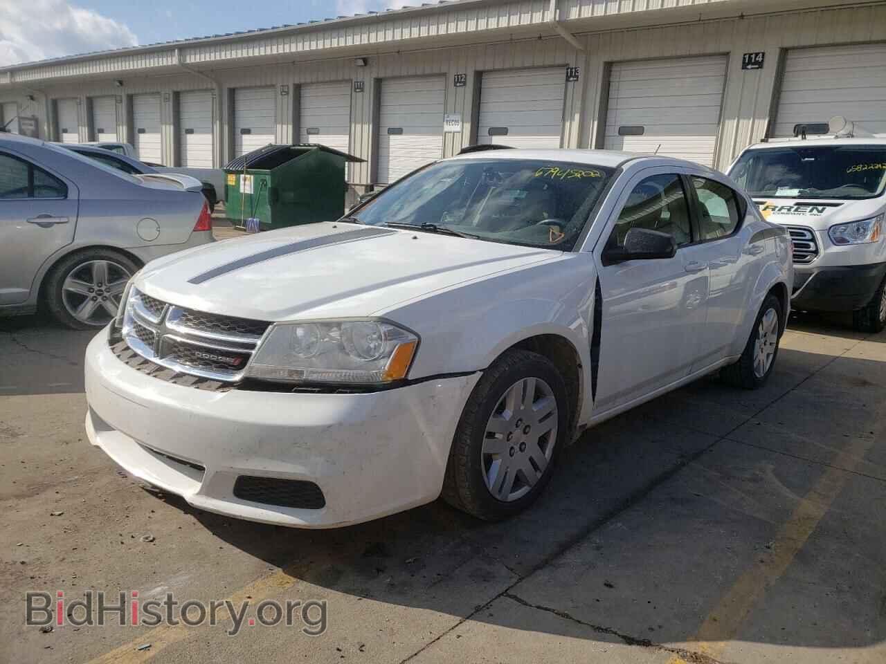 Фотография 1C3CDZAG2EN218067 - DODGE AVENGER 2014