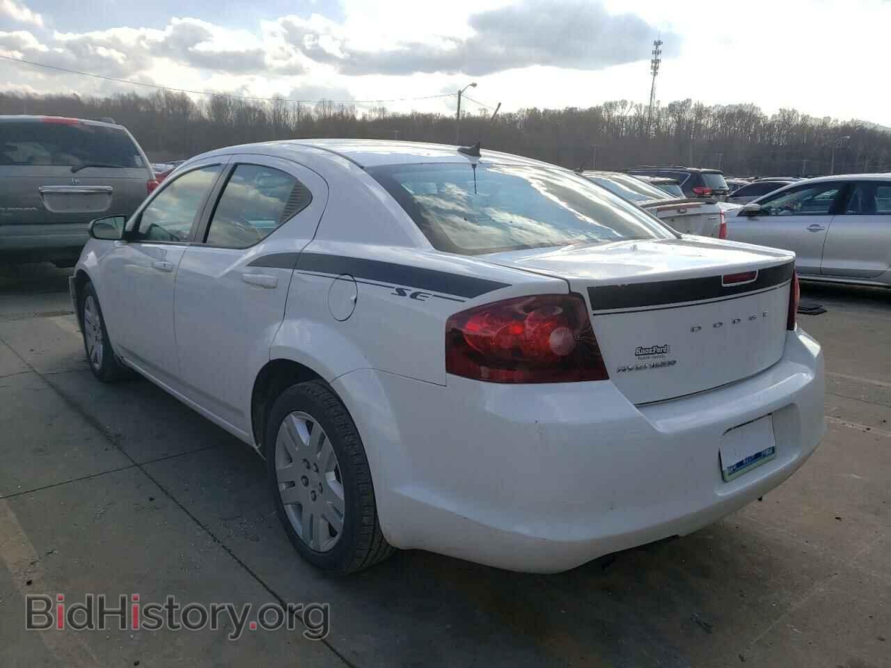 2014 DODGE AVENGER - VIN: 1C3CDZAG2EN218067 - Фото 2