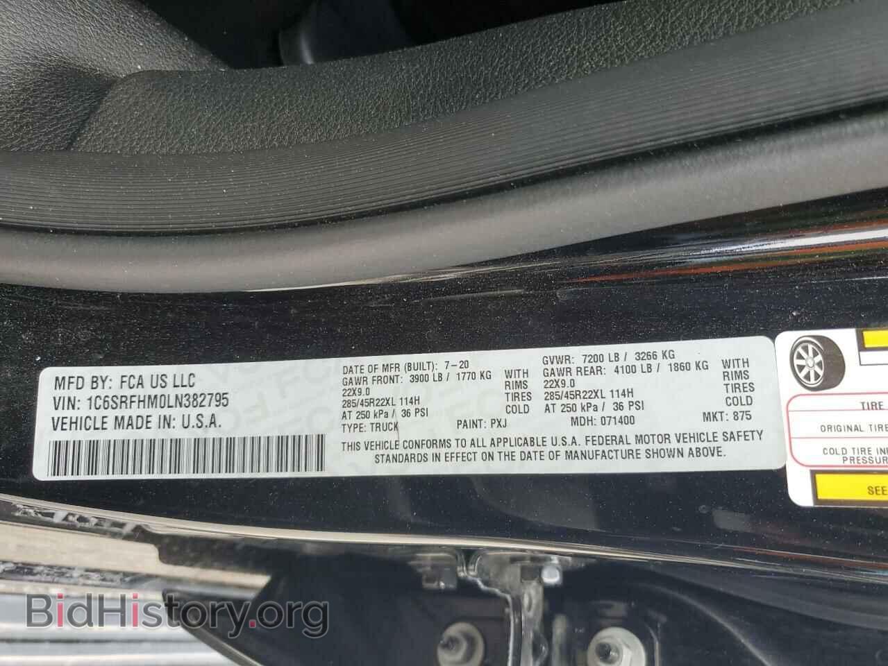 2020 RAM 1500 - VIN: 1C6SRFHM0LN382795 - Photo 12