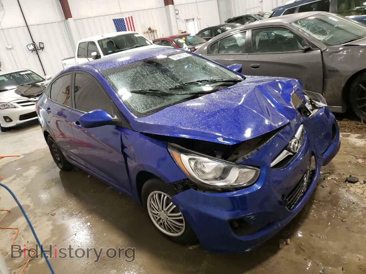 2013 HYUNDAI ACCENT - VIN: KMHCT4AE2DU522810 - Фото 4