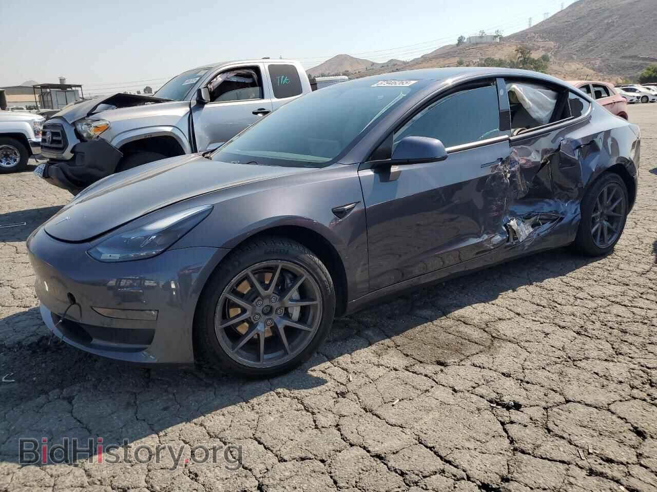 Photo 5YJ3E1EBXMF937539 - TESLA MODEL 3 2021