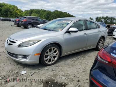 2009 Mazda 6 S, silver — VIN 1YVHP82B695M01588, Copart