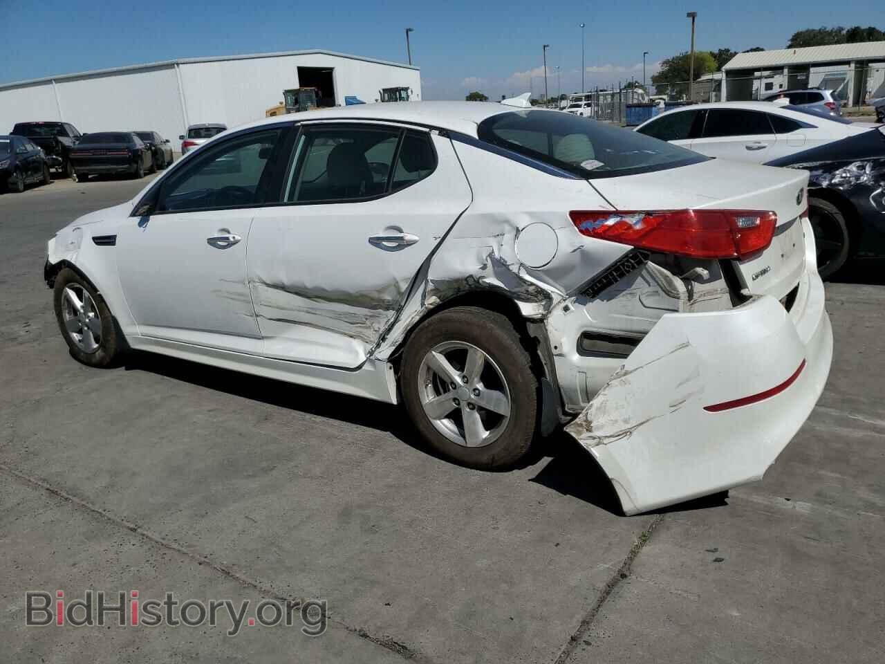 2015 KIA OPTIMA - VIN: KNAGM4A70F5558252 - Фото 2