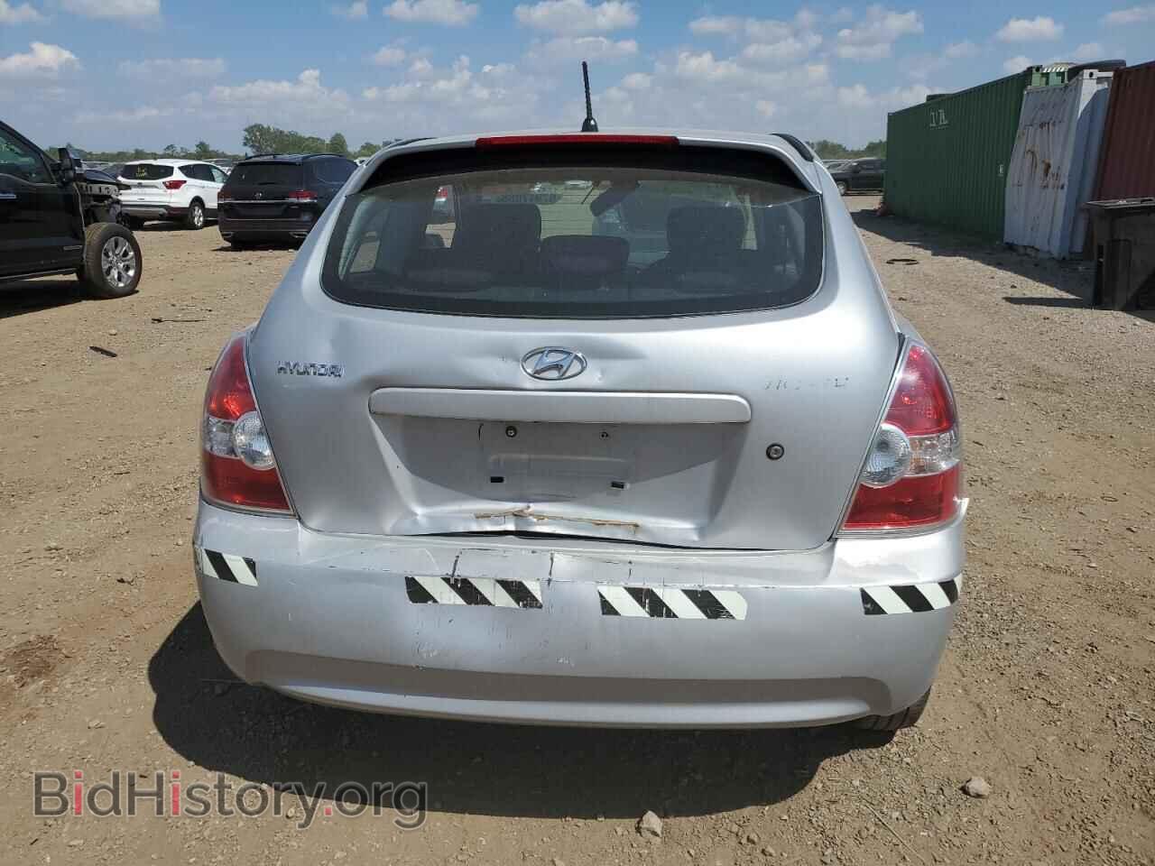 2007 HYUNDAI ACCENT - VIN: KMHCM36C07U041621 - Фото 6