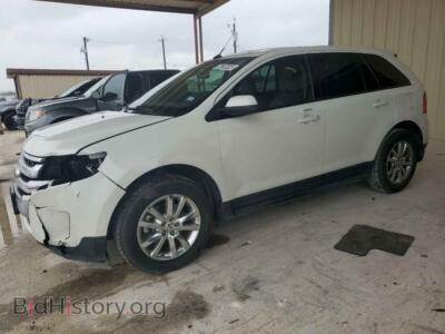 2012 Ford EDGE Edge SEL, белый — VIN 2FMDK3J95CBA45721, Copart