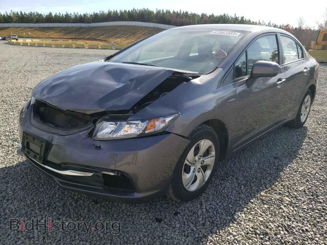 2015 HONDA CIVIC - VIN: 2HGFB2F56FH565054 - Фото 2