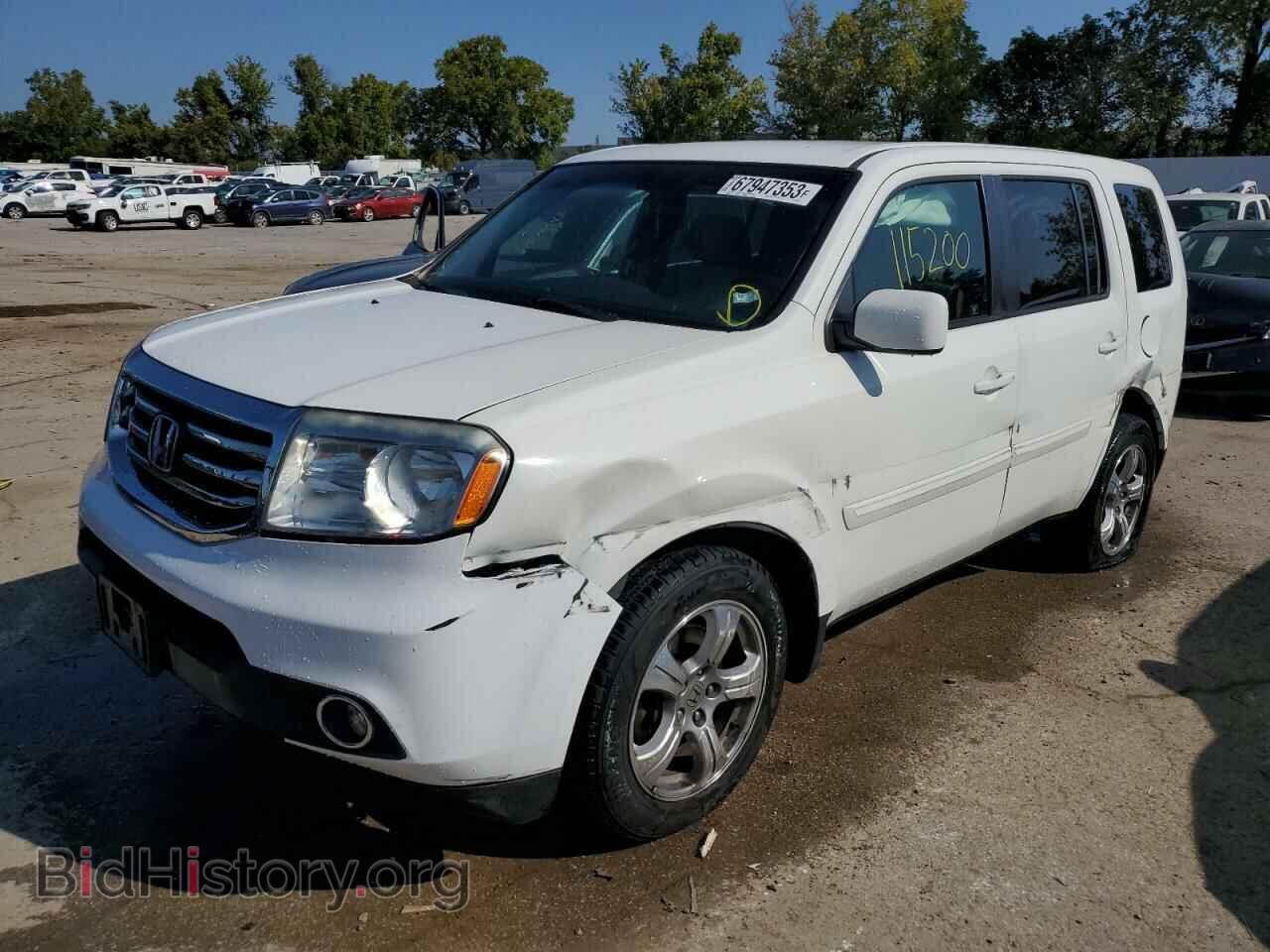Фотография 5FNYF4H43CB030762 - HONDA PILOT 2012