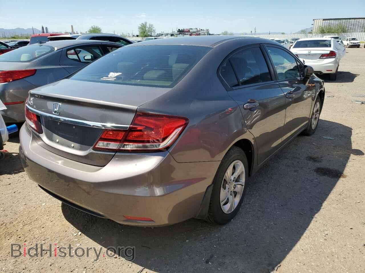 2014 HONDA CIVIC - VIN: 19XFB2F53EE054961 - Фото 3
