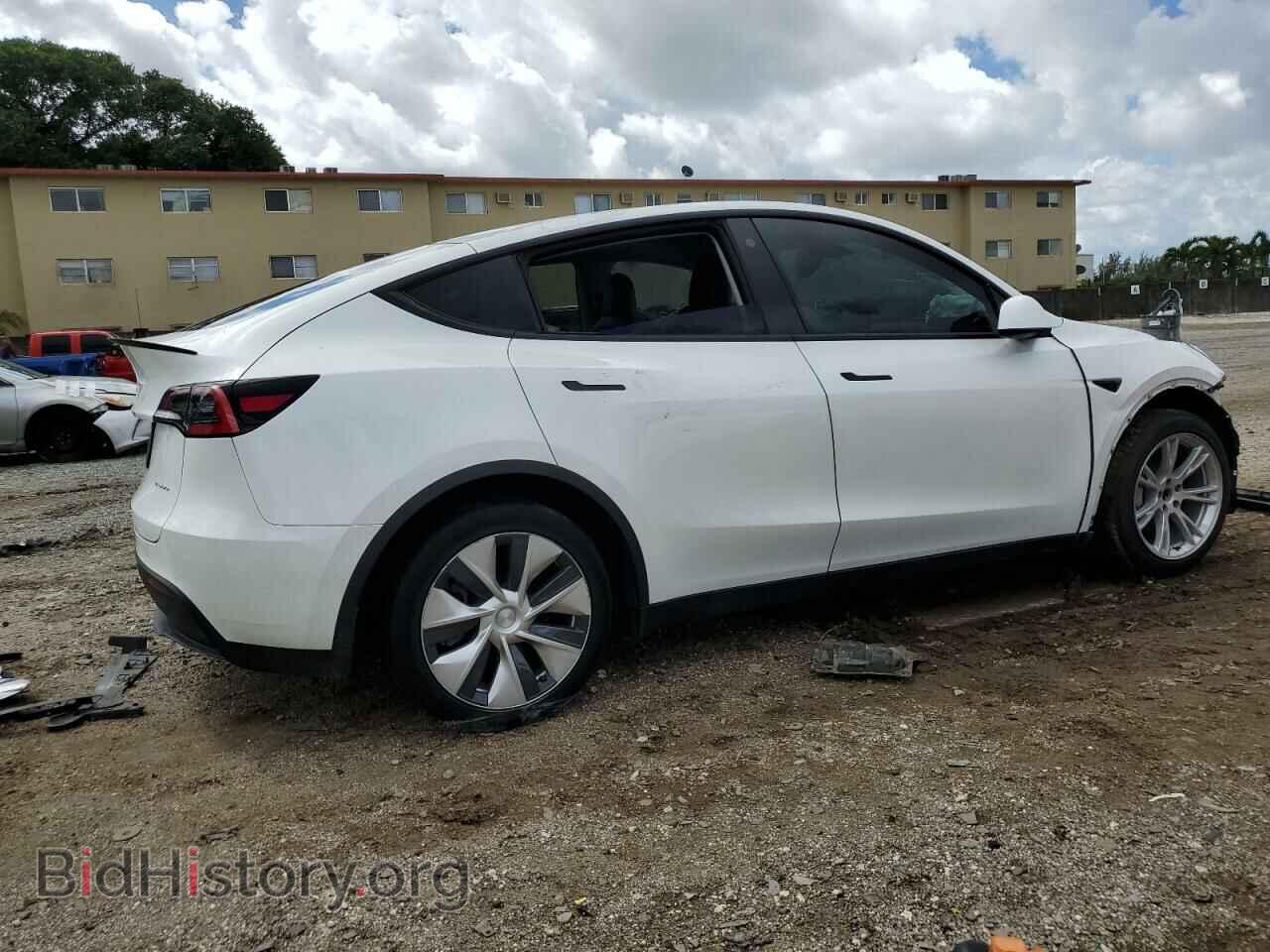 2021 TESLA MODEL Y - VIN: 5YJYGDEE9MF065897 - Фото 3