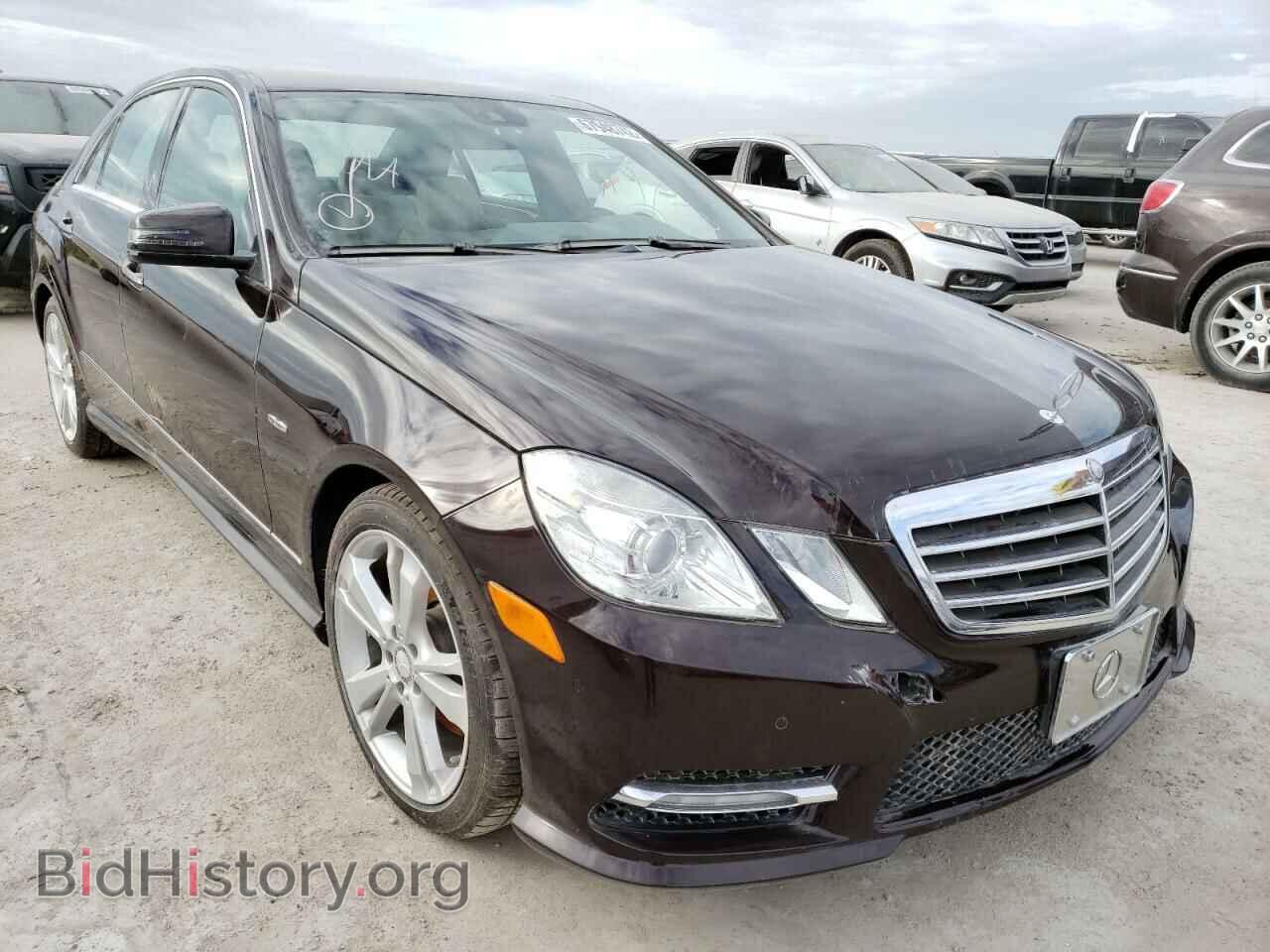 Фотография WDDHF8JBXCA550844 - MERCEDES-BENZ E-CLASS 2012