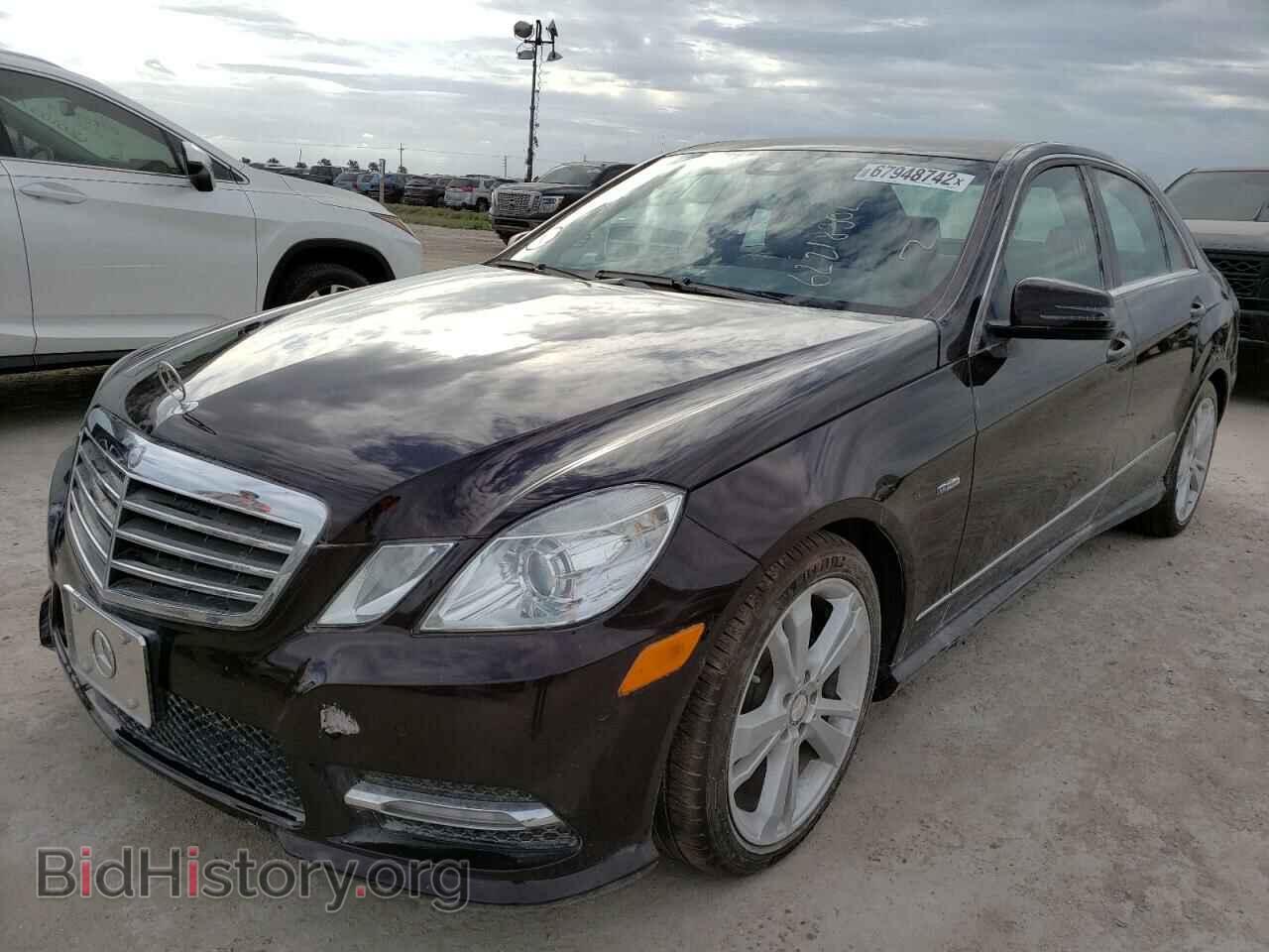 2012 MERCEDES-BENZ E-CLASS - VIN: WDDHF8JBXCA550844 - Фото 2
