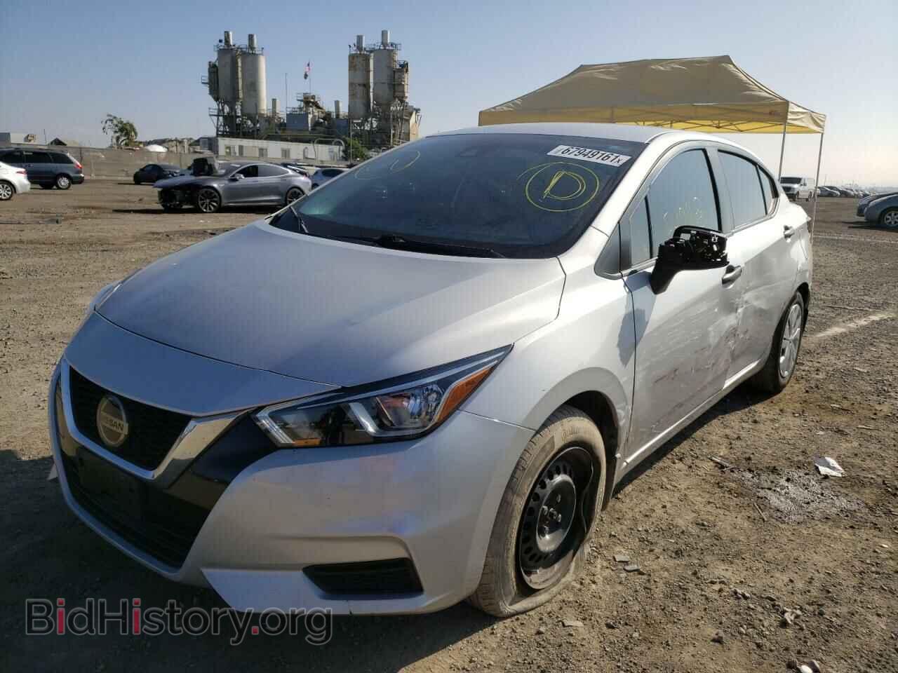 2020 NISSAN VERSA - VIN: 3N1CN8BVXLL834504 - Фото 2