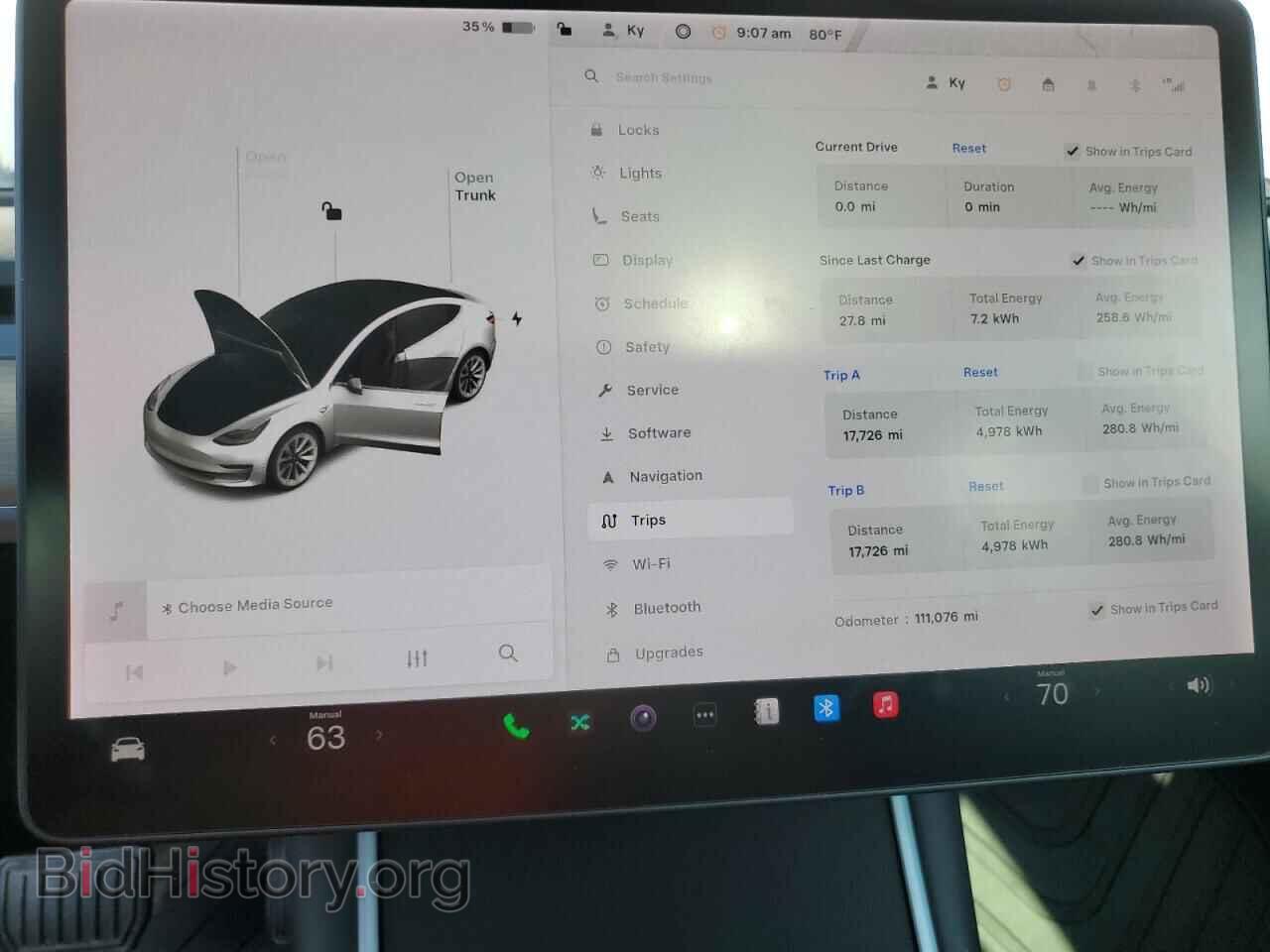 2020 TESLA MODEL 3 - VIN: 5YJ3E1EA5LF660482 - Фото 9