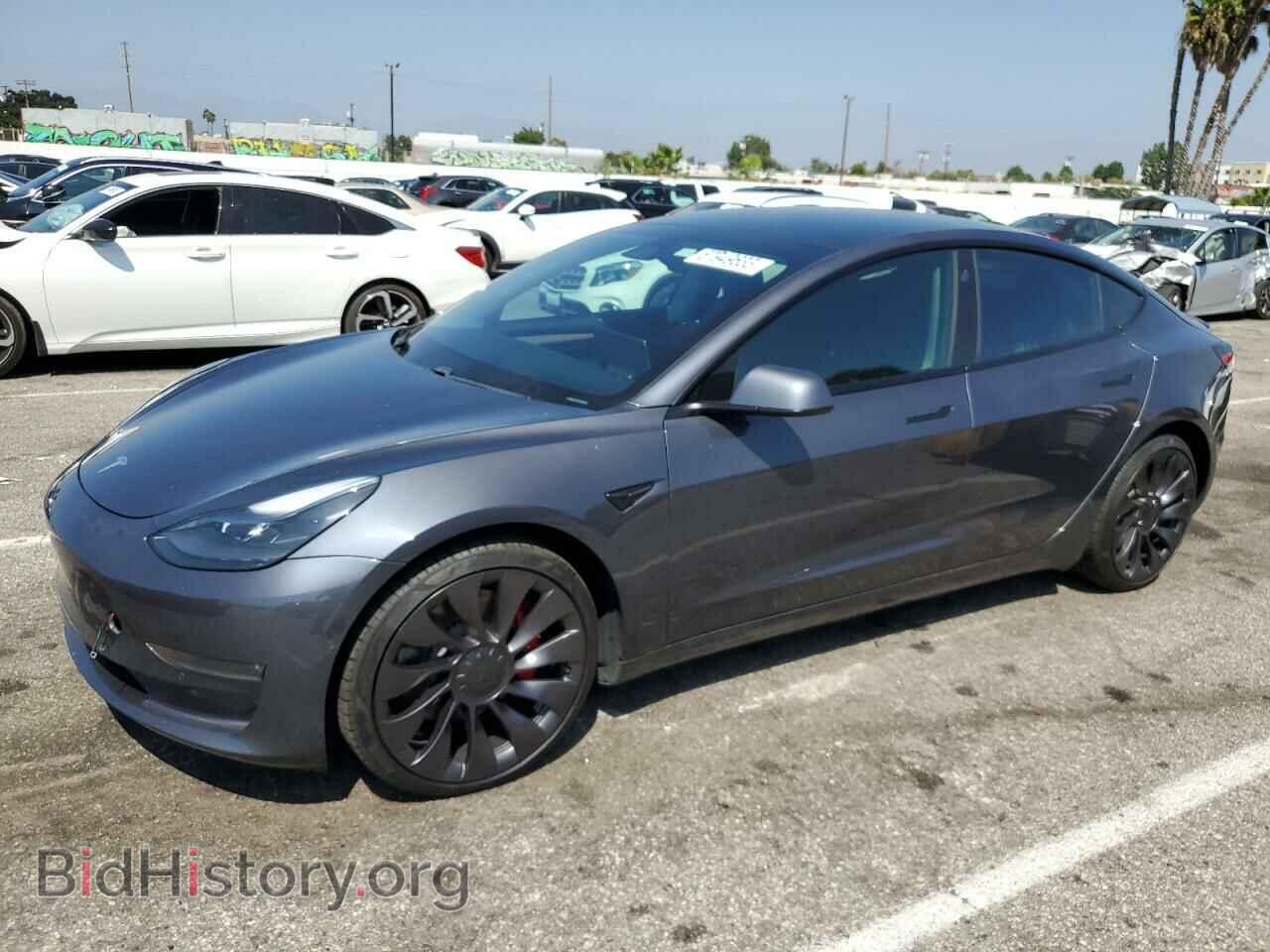 Фотография 5YJ3E1EC5MF001532 - TESLA MODEL 3 2021