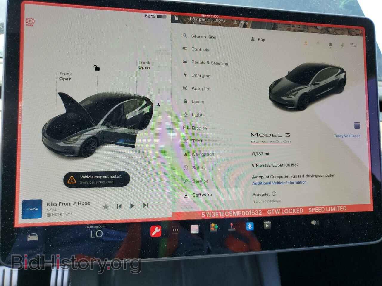 2021 TESLA MODEL 3 - VIN: 5YJ3E1EC5MF001532 - Photo 9