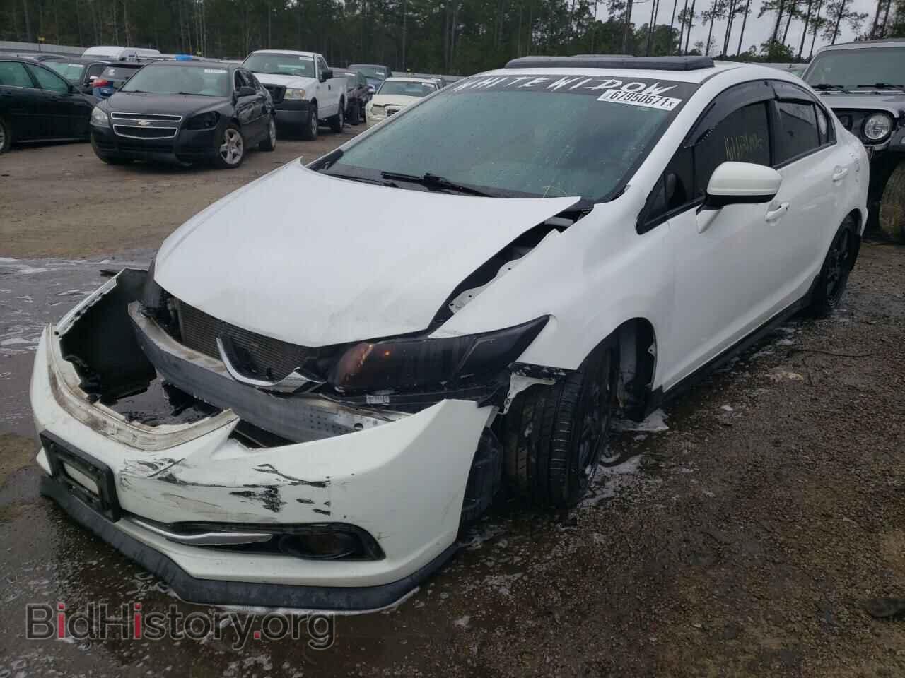 2015 HONDA CIVIC - VIN: 19XFB2F86FE021318 - Фото 2
