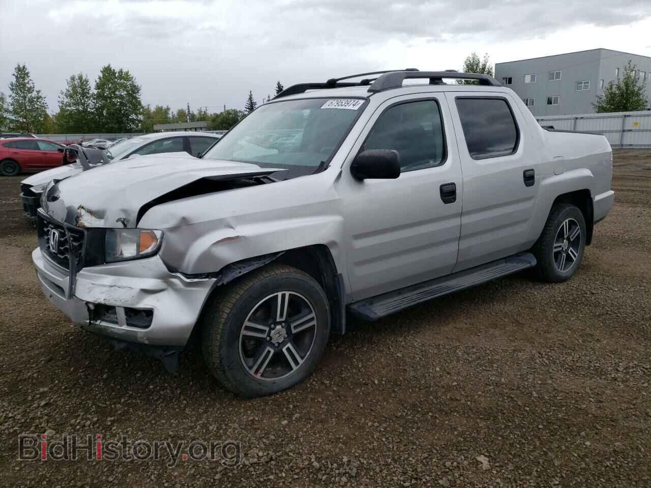 Photo 5FPYK1F74CB456121 - HONDA RIDGELINE 2012