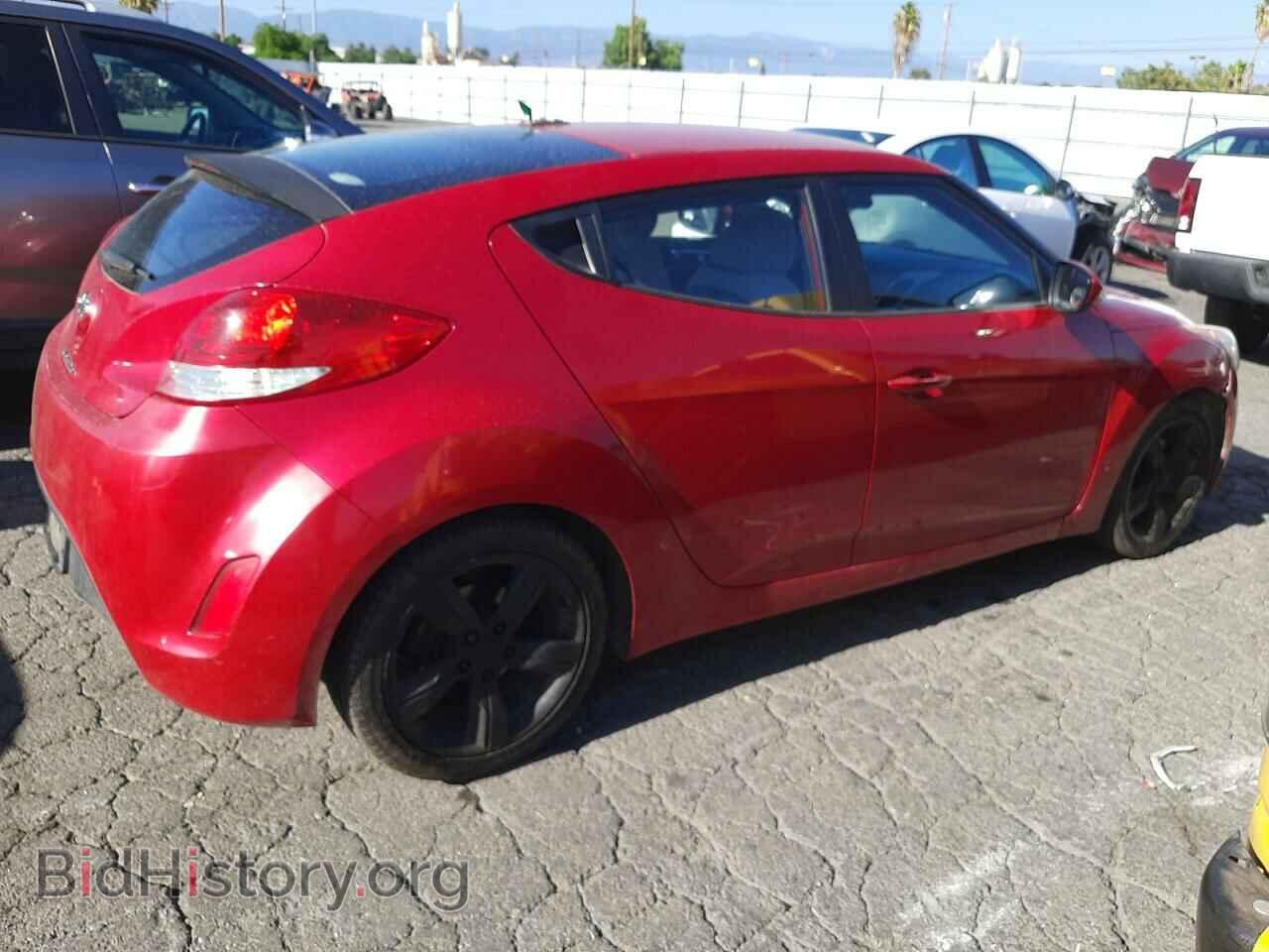 2013 HYUNDAI VELOSTER - VIN: KMHTC6AD1DU143865 - Фото 3