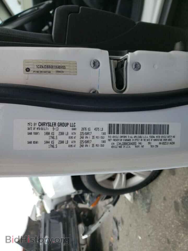 2014 JEEP COMPASS - VIN: 1C4NJDBB0ED646955 - Фото 10