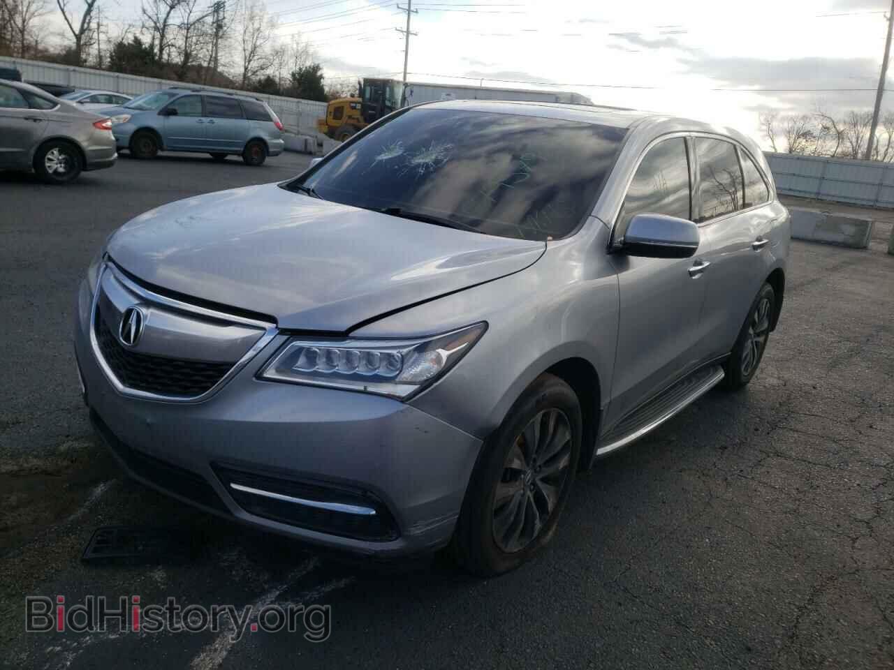 2016 ACURA MDX - VIN: 5FRYD4H66GB024076 - Фото 2
