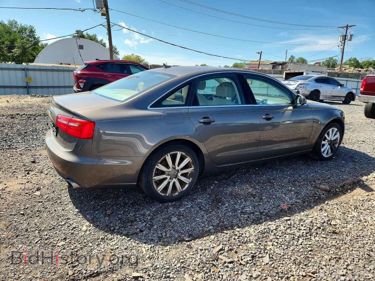 2013 AUDI A6 - VIN: WAUGFAFC8DN080898 - Photo 3