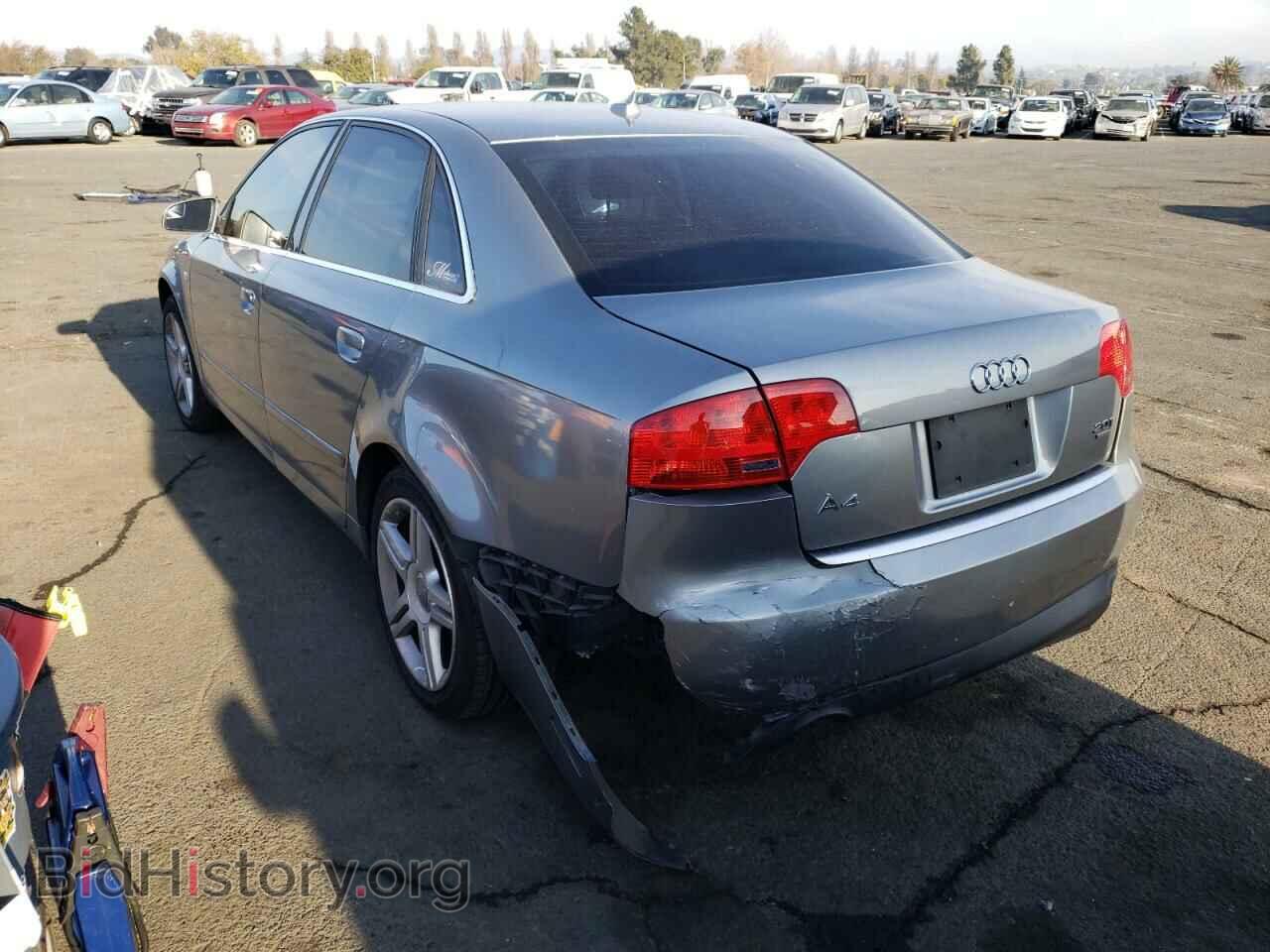 2007 AUDI A4 - VIN: WAUDF78E27A282894 - Фото 3