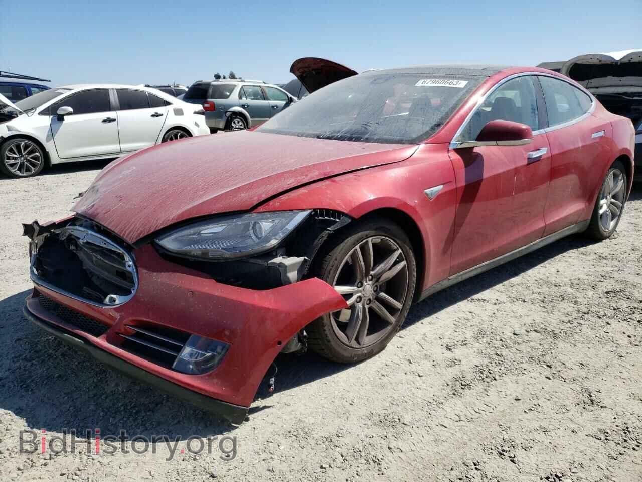 Photo 5YJSA1H1XFFP76350 - TESLA MODEL S 2015