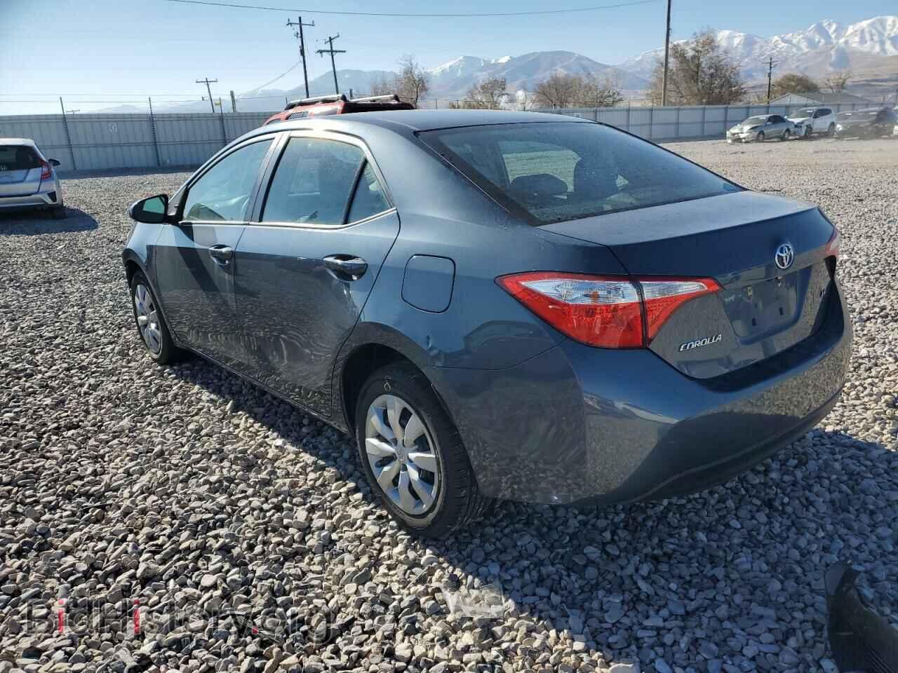 2015 TOYOTA COROLLA - VIN: 2T1BURHE9FC436507 - Фото 2