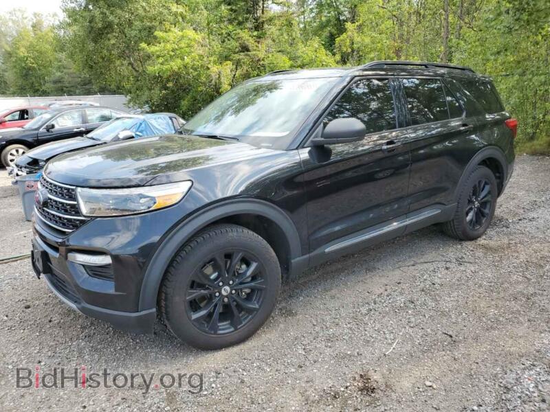 2020 Ford EXPLORER XLT (VIN 1FMSK8DH6LGB86992) — фото 1 из 13, Copart, повреждение: задняя часть