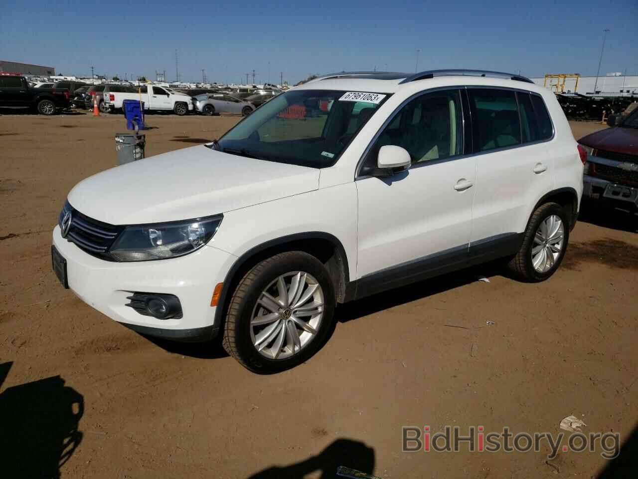 Photo WVGBV7AX8CW603337 - VOLKSWAGEN TIGUAN 2012