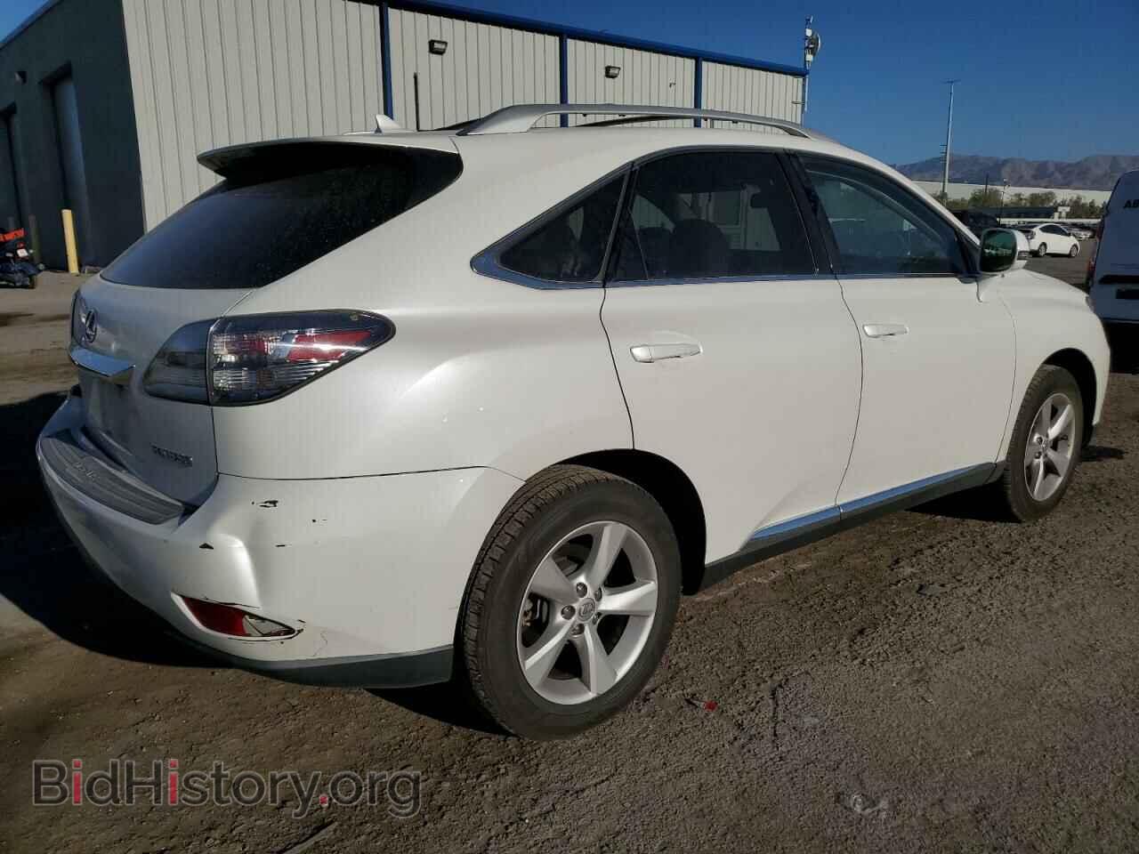 2012 LEXUS RX350 - VIN: 2T2BK1BA5CC137794 - Фото 3