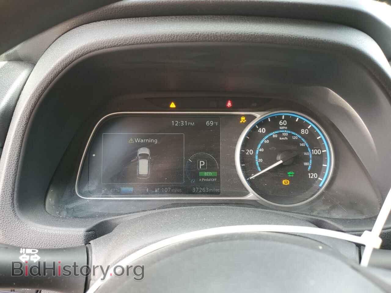 2019 NISSAN LEAF - VIN: 1N4BZ1CP5KC318412 - Фото 9