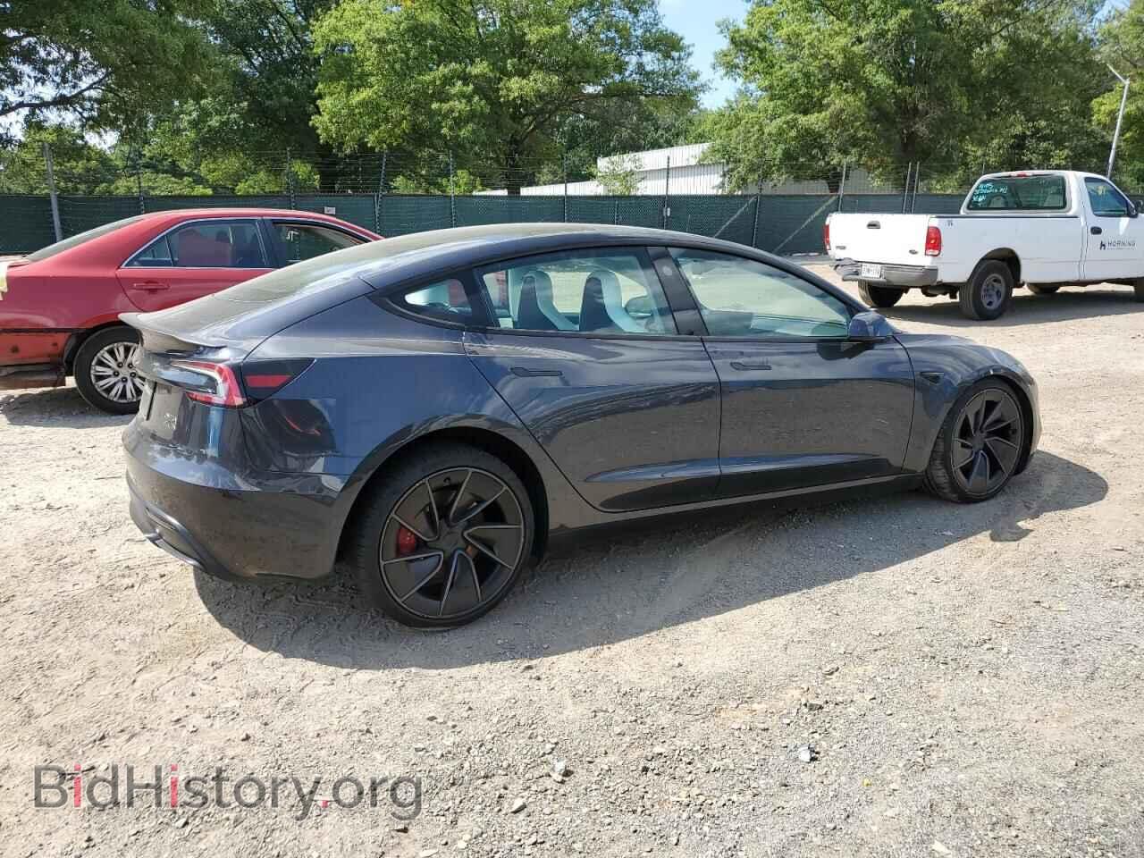 2024 TESLA MODEL 3 - VIN: 5YJ3E1ET2RF842313 - Фото 3