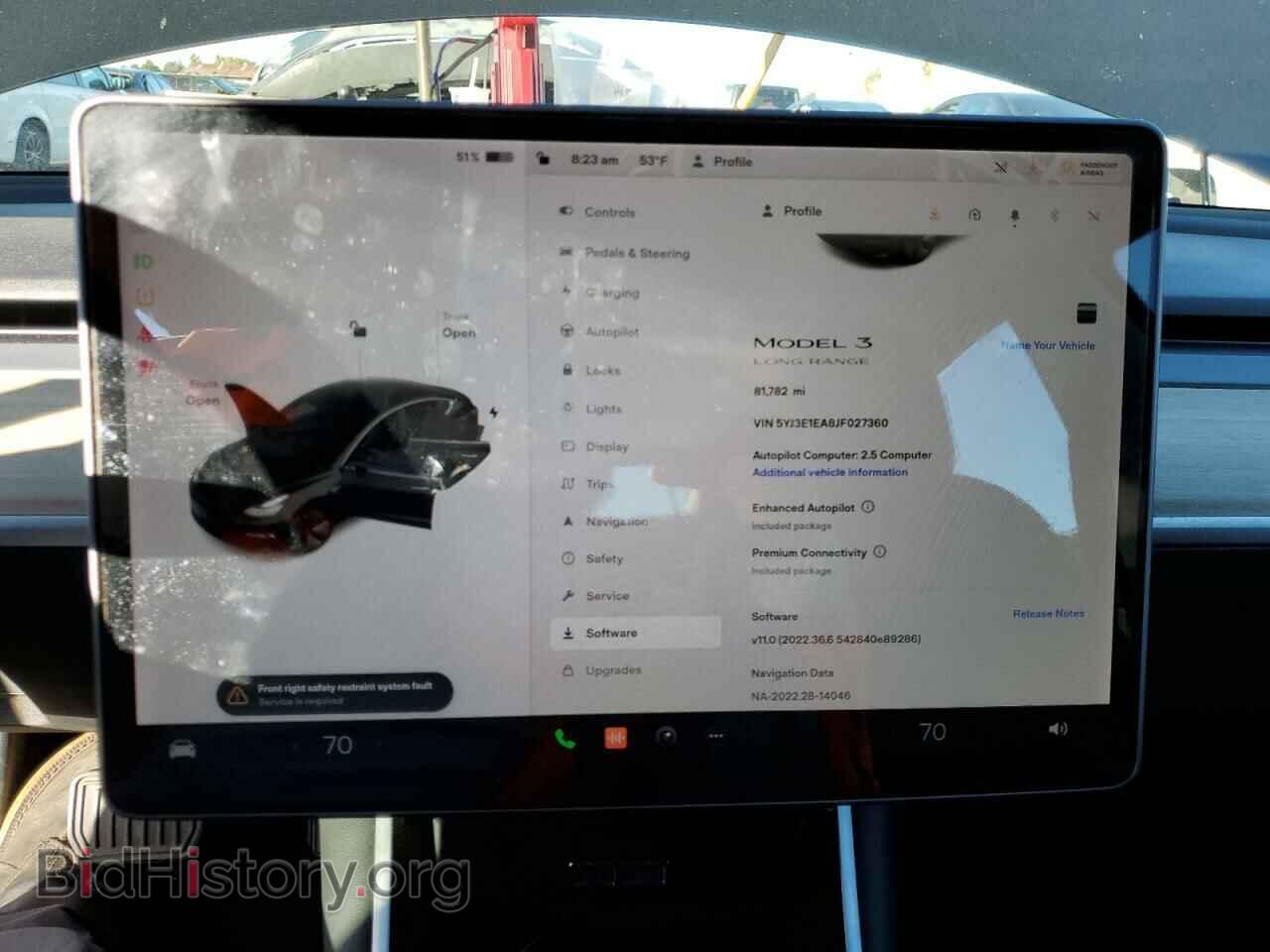 2018 TESLA MODEL 3 - VIN: 5YJ3E1EA8JF027360 - Фото 9
