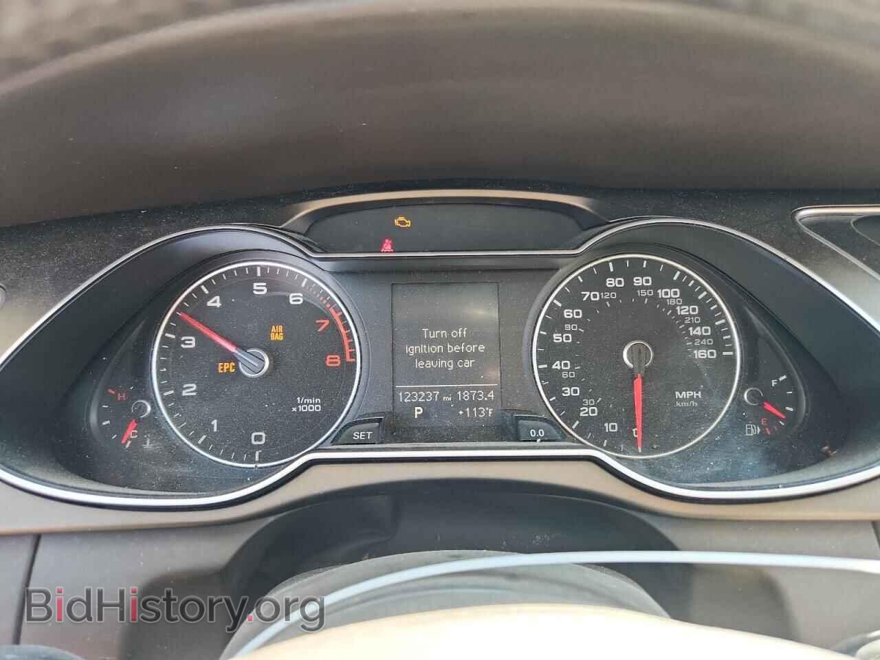2013 AUDI A4 - VIN: WAUAFAFL2DN024011 - Фото 9
