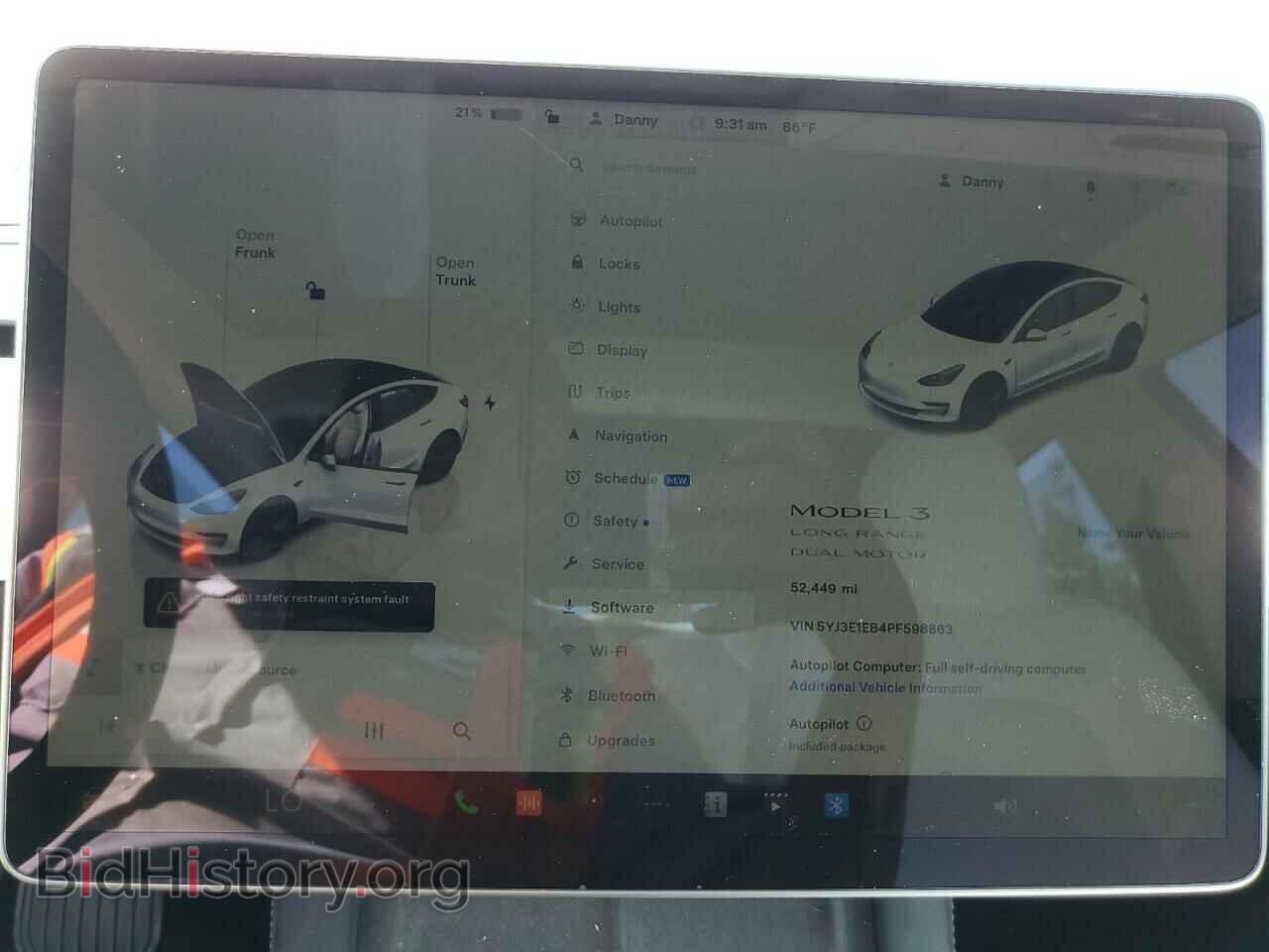 2023 TESLA MODEL 3 - VIN: 5YJ3E1EB4PF598863 - Фото 9