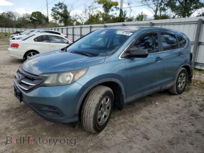 2013 Honda CRV LX, синий — VIN 5J6RM3H38DL036268, Copart