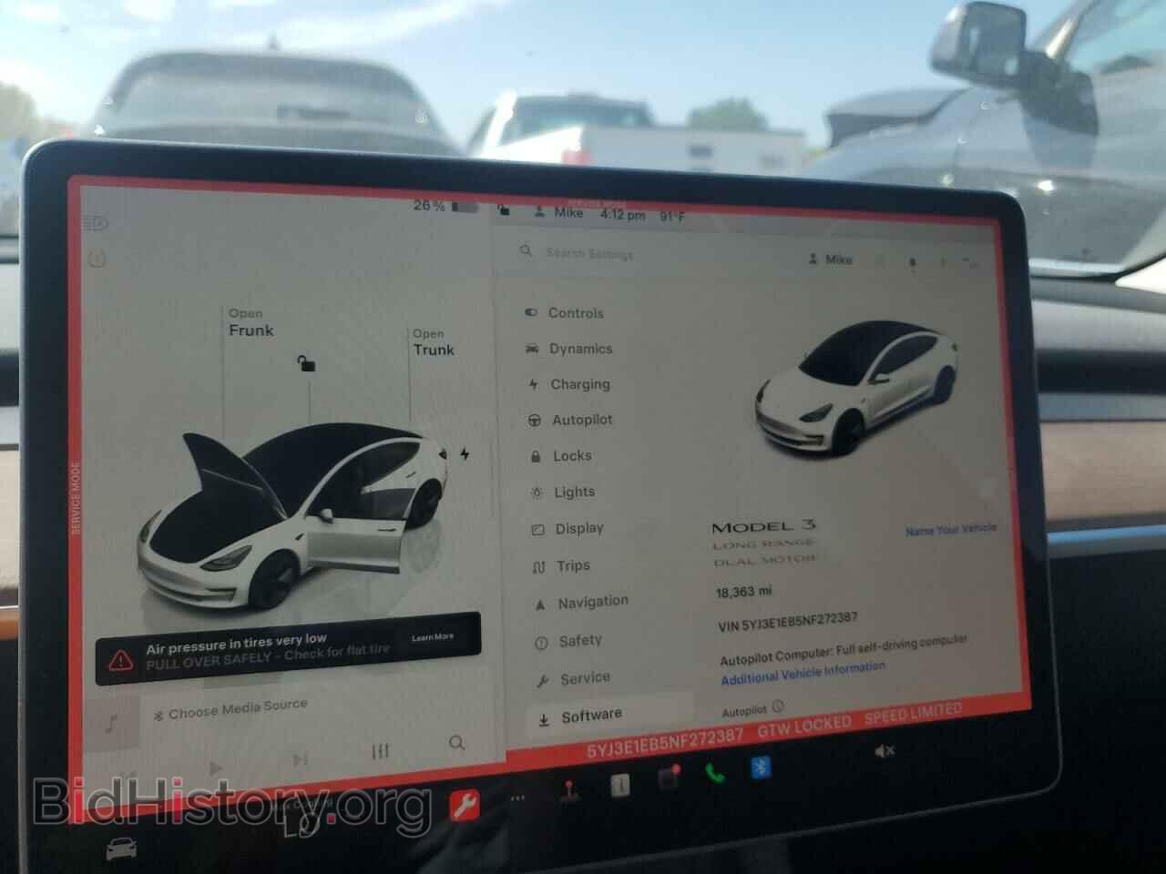 2022 TESLA MODEL 3 - VIN: 5YJ3E1EB5NF272387 - Фото 9