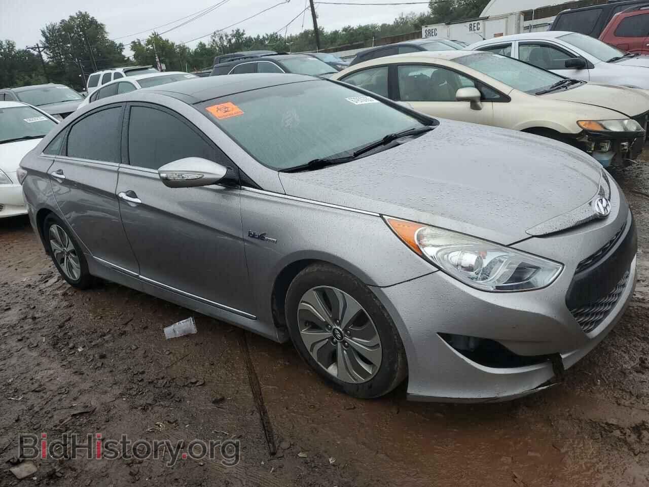 2014 HYUNDAI SONATA - VIN: KMHEC4A43EA107174 - Фото 4