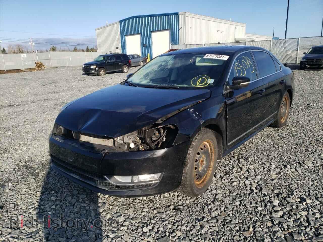 2014 VOLKSWAGEN PASSAT - VIN: 1VWCN7A3XEC026561 - Фото 2