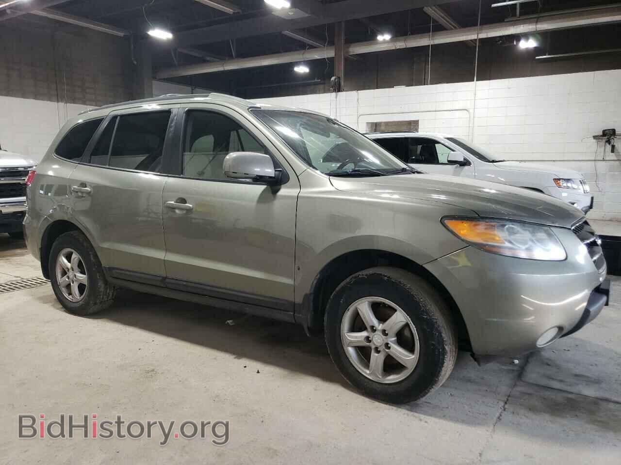 2007 HYUNDAI SANTA FE - VIN: 5NMSG73D97H040681 - Фото 4