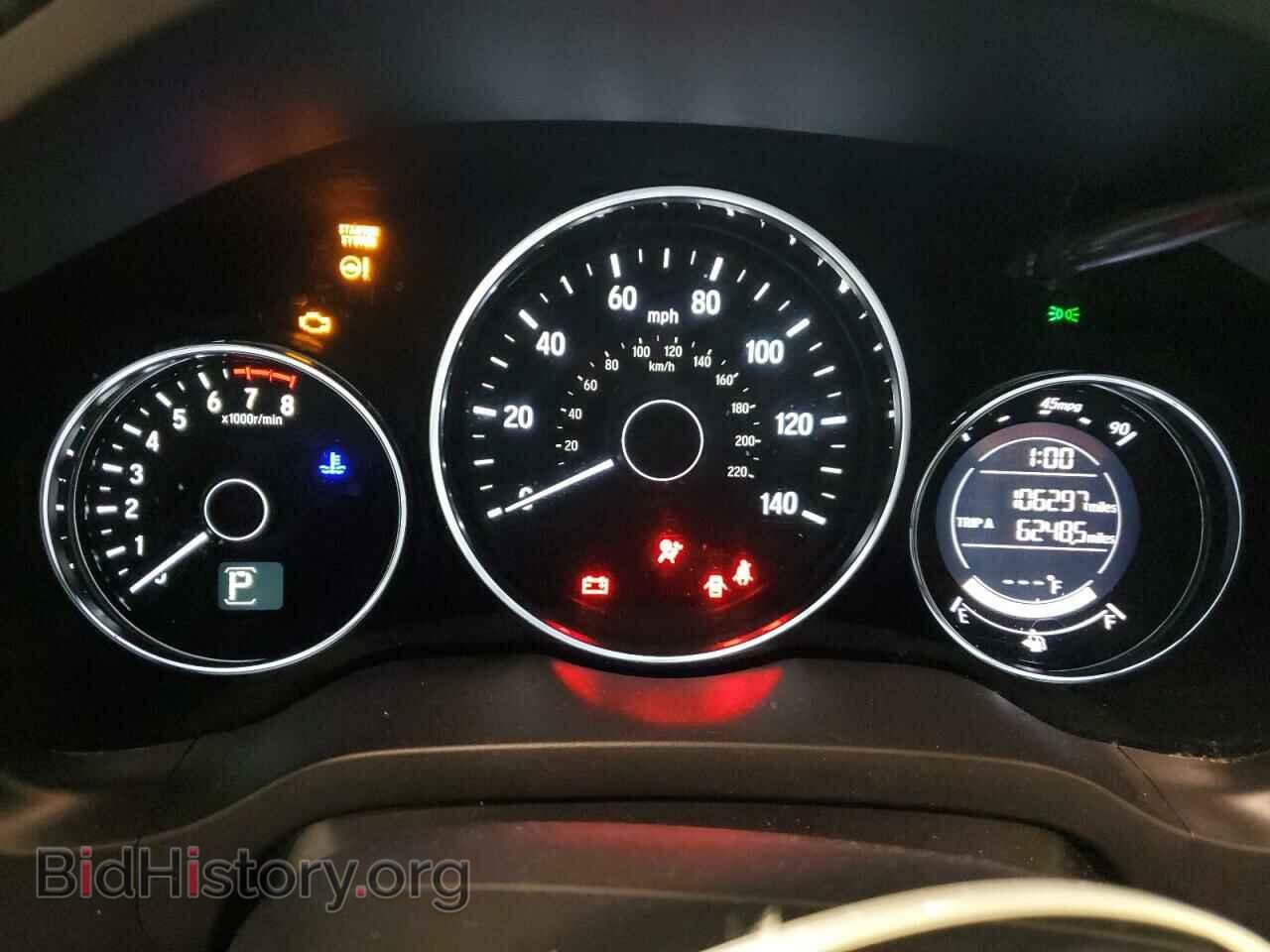 2016 HONDA HR-V - VIN: 3CZRU6H55GM742345 - Фото 9