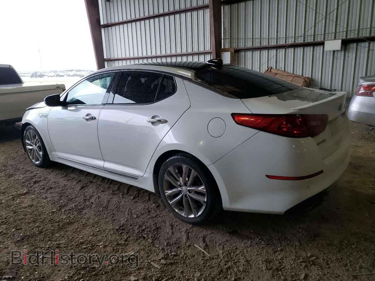 2015 KIA OPTIMA - VIN: 5XXGR4A68FG438836 - Фото 2