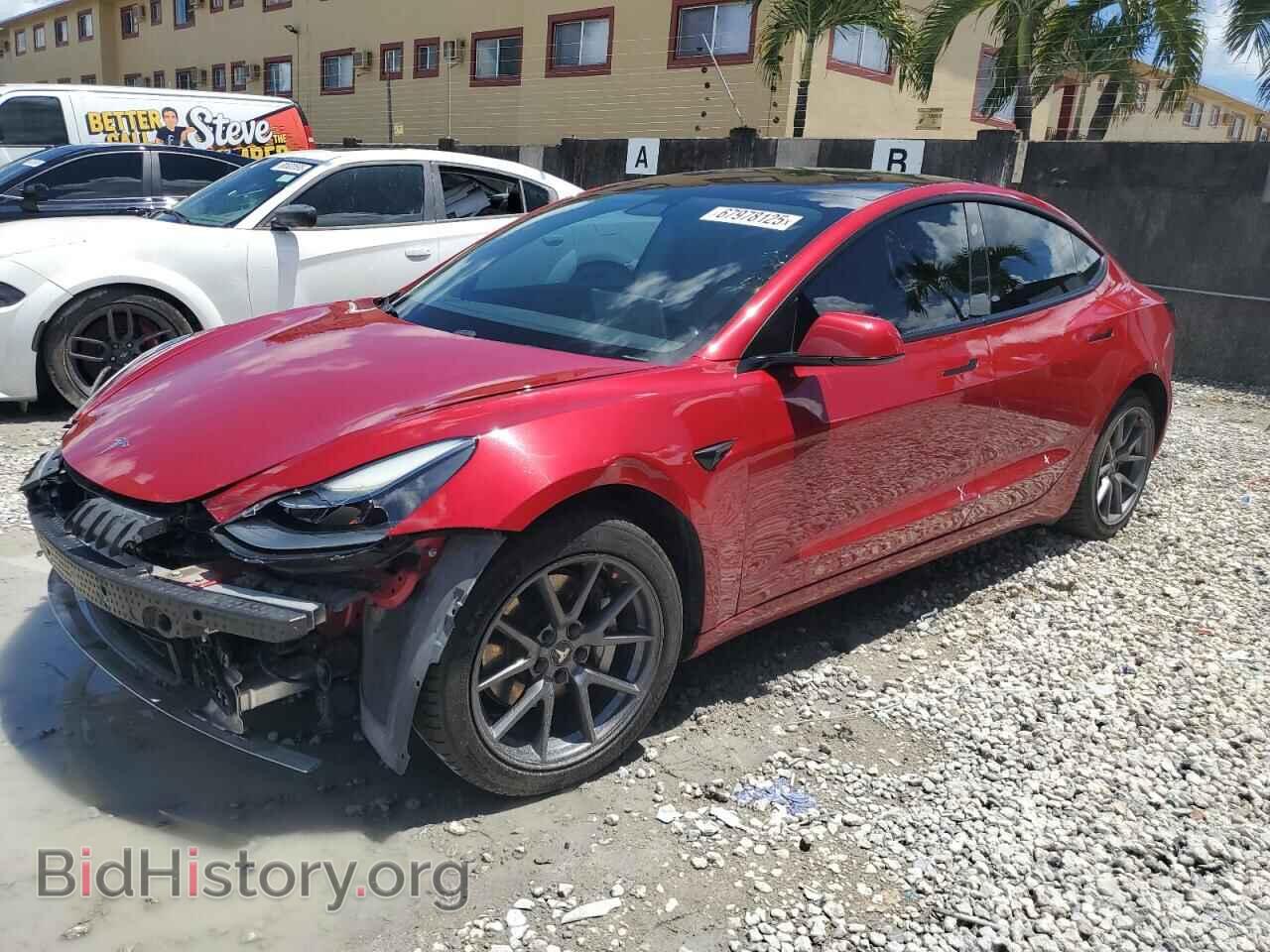 Photo 5YJ3E1EA3MF992101 - TESLA MODEL 3 2021