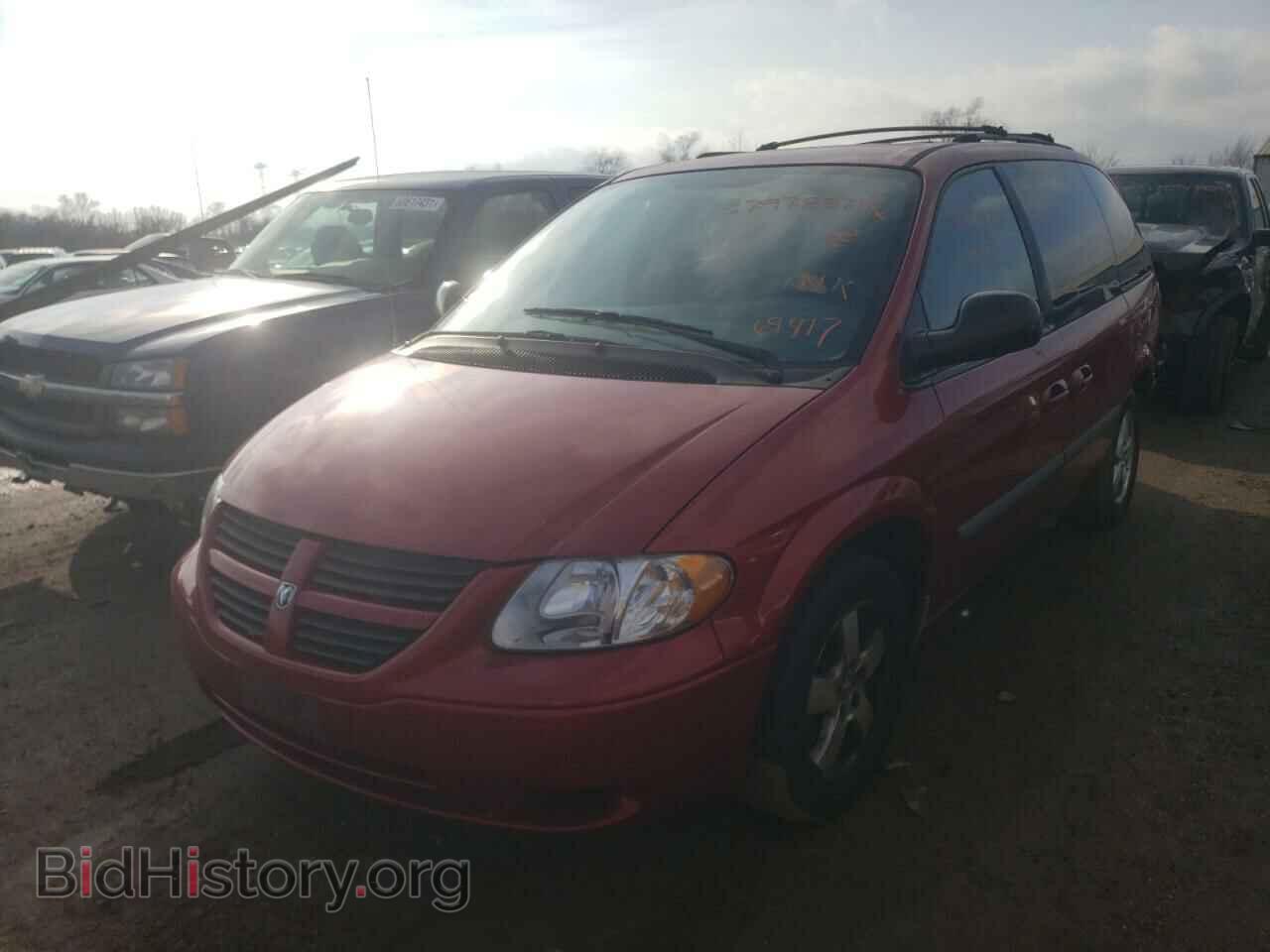 2007 DODGE CARAVAN - VIN: 1D4GP45R67B169417 - Фото 2