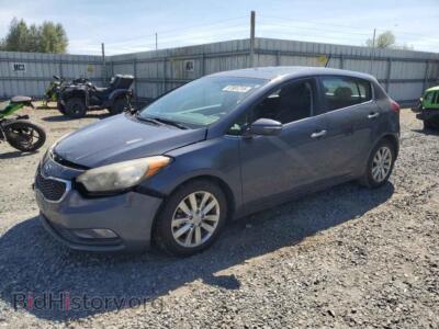 2015 Kia FORTE EX, blue — VIN KNAFX5A88F5283473, Copart
